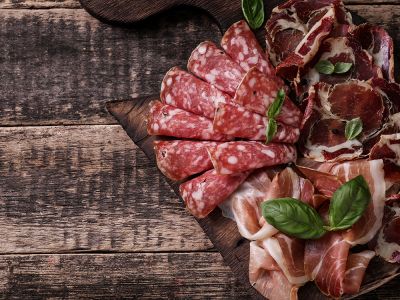 Salumi e formaggi