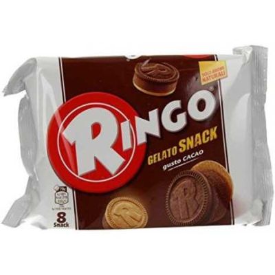 Ringo snack gusto cacao confezione 8 pz