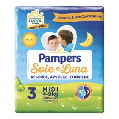 "Pampers" Sole e luna