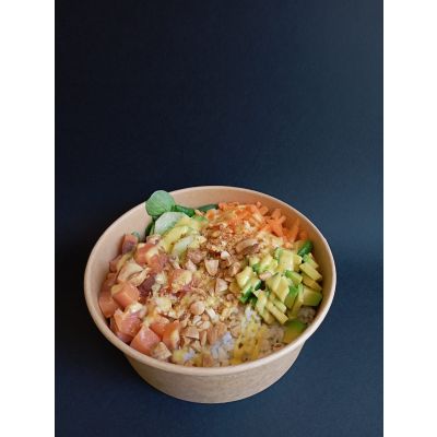 Poke bowl large salmone