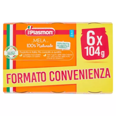 "Plasmon" Omogeneizzato frutta