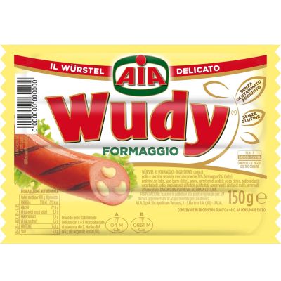 "Aia" Wudy wurstel formaggio