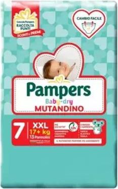 "Pampers" Baby dry mutandino