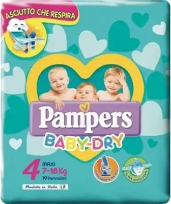 "Pampers" Baby dry