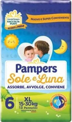 "Pampers" Sole e luna