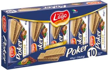 "Gastone lago" Wafer poker